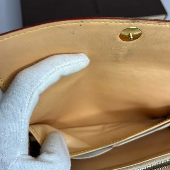 Louis Vuitton Black Multicolor Mini Monogram Sarah Wallet - Picture 9 of 16